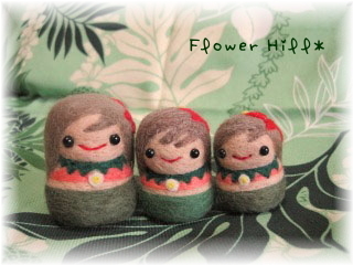 ハワイアングリーンマトリョーシカ