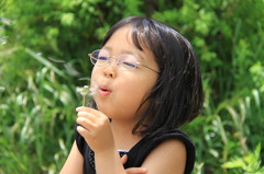 ふ～　飛んでけ～！