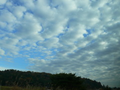 どこまでも雲