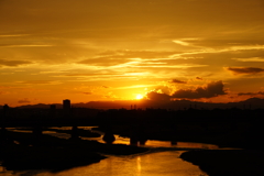 夕陽