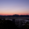 徳島にて夕焼け