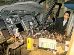 SH-60 操縦席