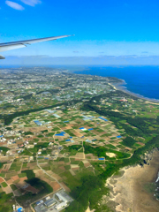 那覇空港ファイナルアプローチ
