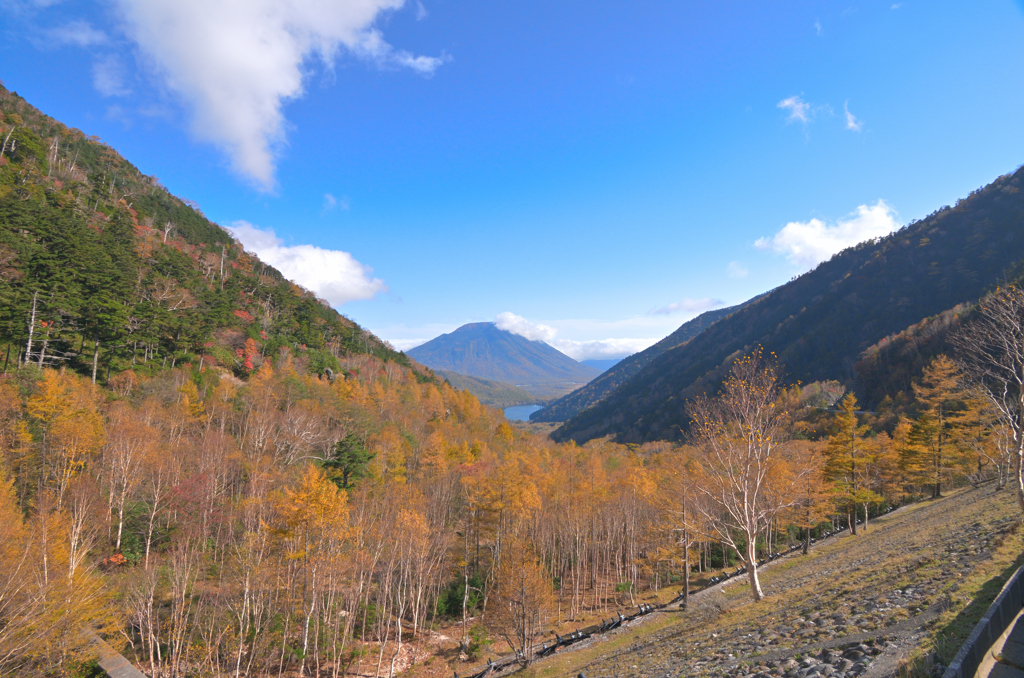 日光男体山