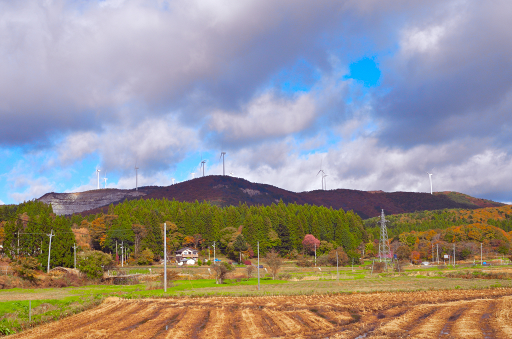 里山のウインドファーム
