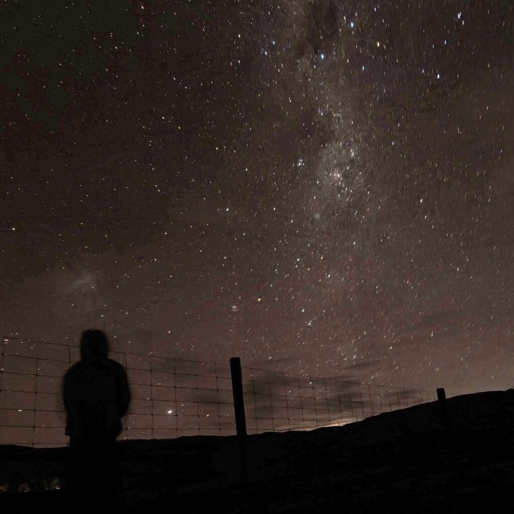 ワナカ空港の星空