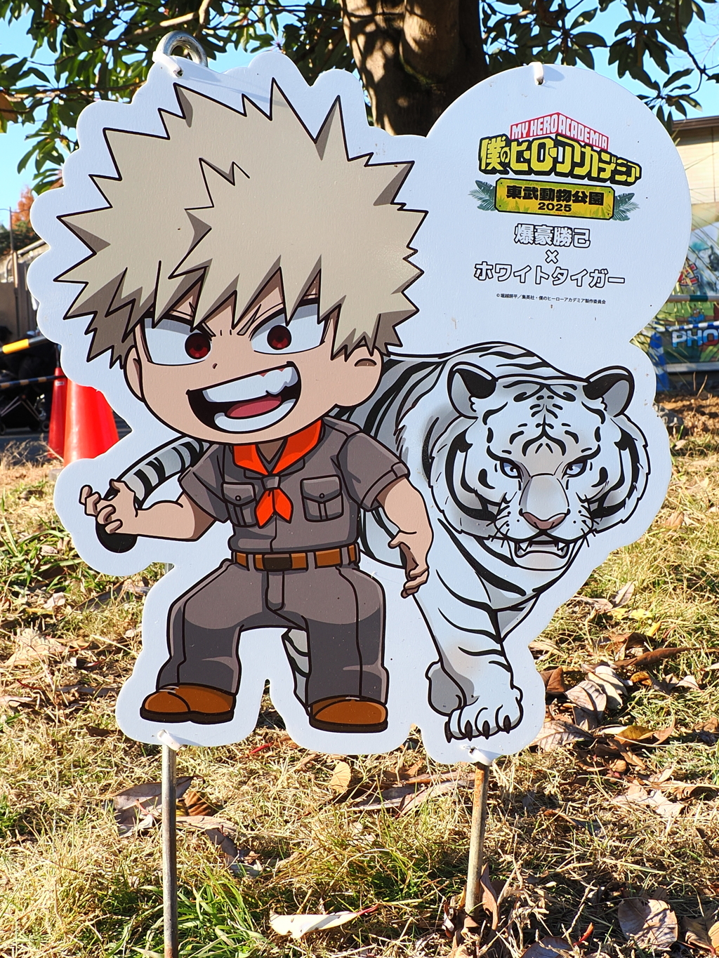 キャラクターコラボ　ホワイトタイガー