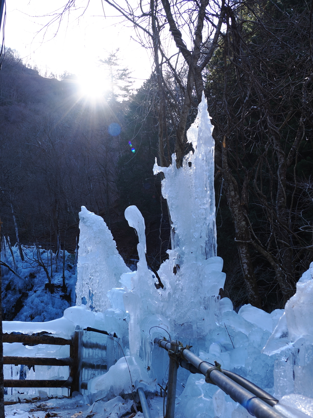 氷でできた芸術