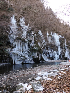 三十槌の氷柱　3