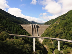 滝沢ダム　正面