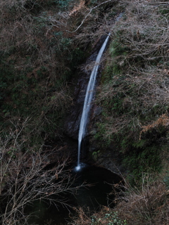 秩父華厳の滝　上から撮影