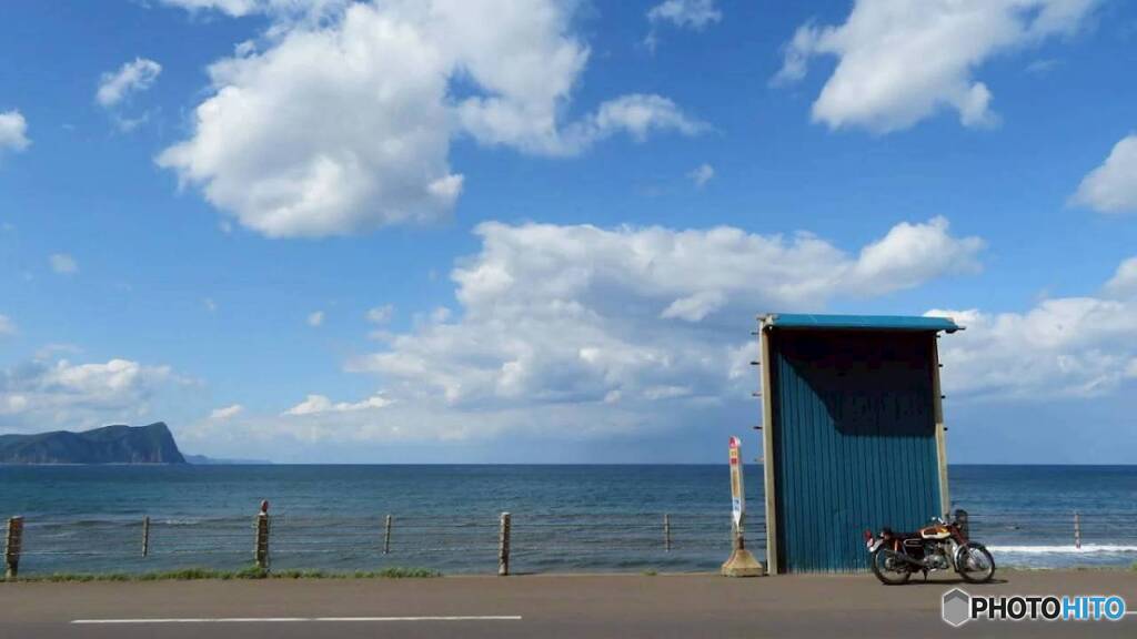 海に一番近いバス停留所