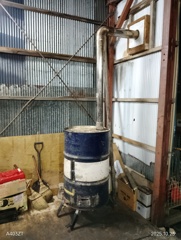 ドラム缶ストーブ