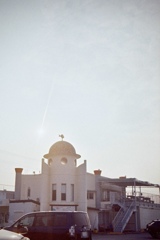 film☆  ボーラーハットの屋根