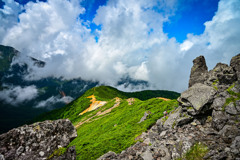 硫黄岳-Mount Io