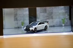 レクサス　RC F　ピンボケ
