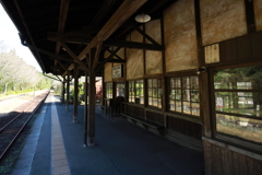 木造駅舎（嘉例川駅）