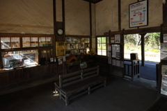 地域で守る無人駅（嘉例川駅）