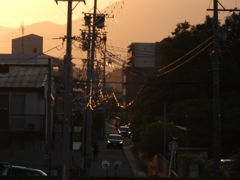 ノスタルジックな夕暮れ