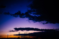 夕焼けグラデーション