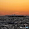 夕暮れの礼文島