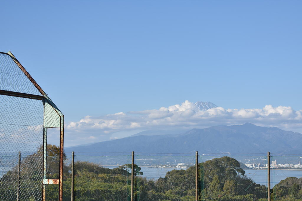 浦の星女学院からの富士山