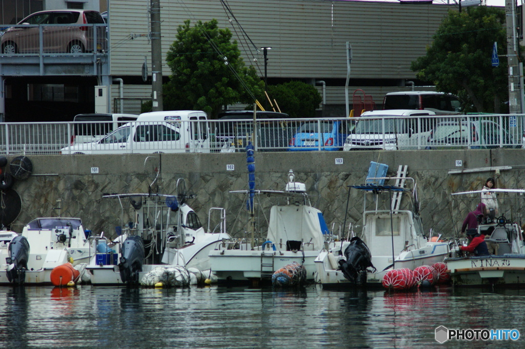 ふらり立ち寄る港の景色