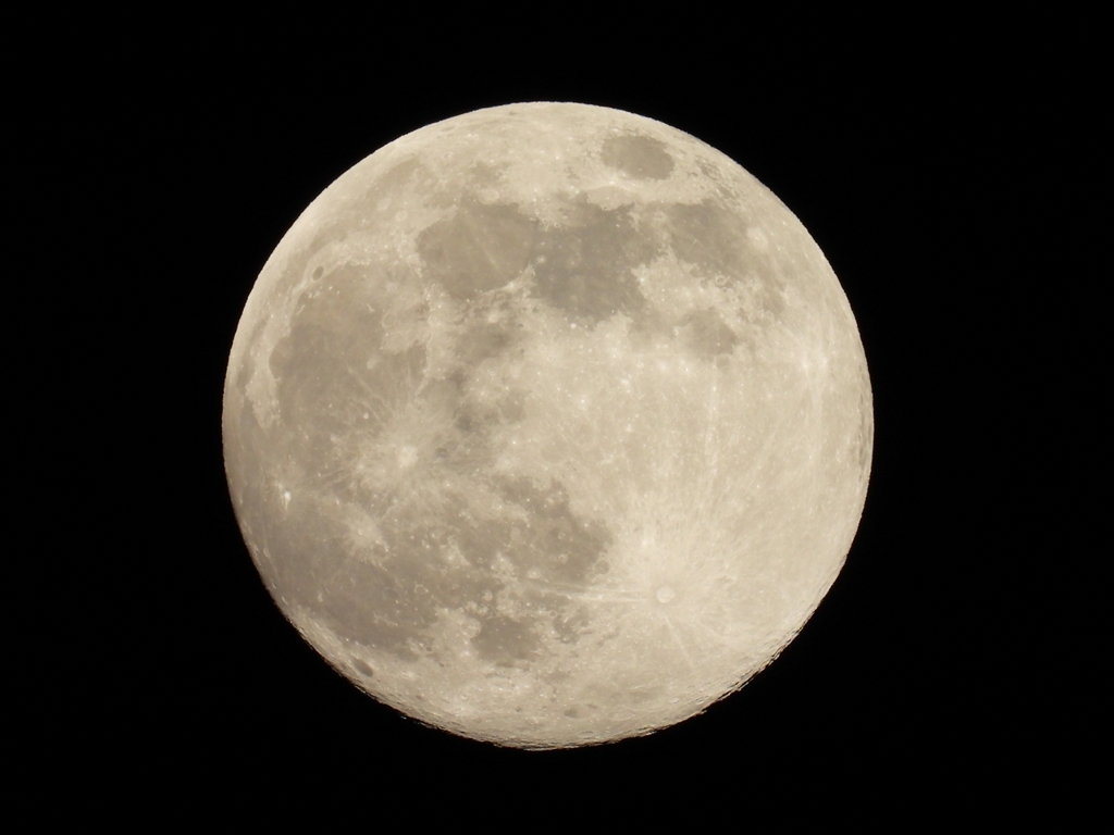 DSCN0434：十三夜の月