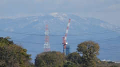 DSCN1128：冠雪した山