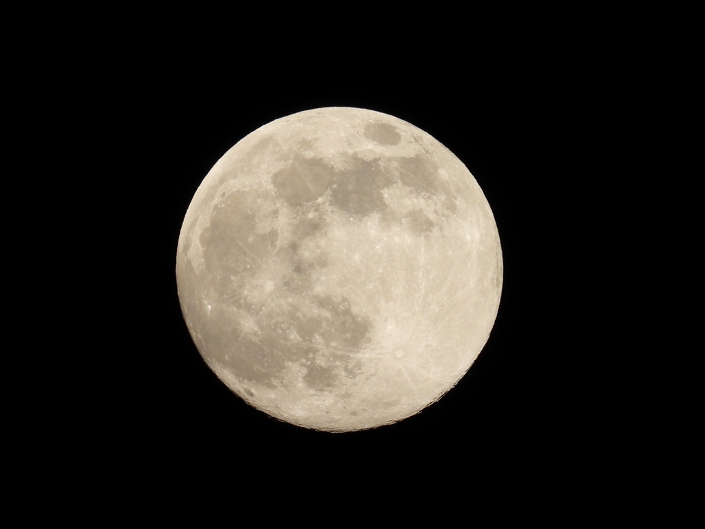 DSCN0437：十三夜の月