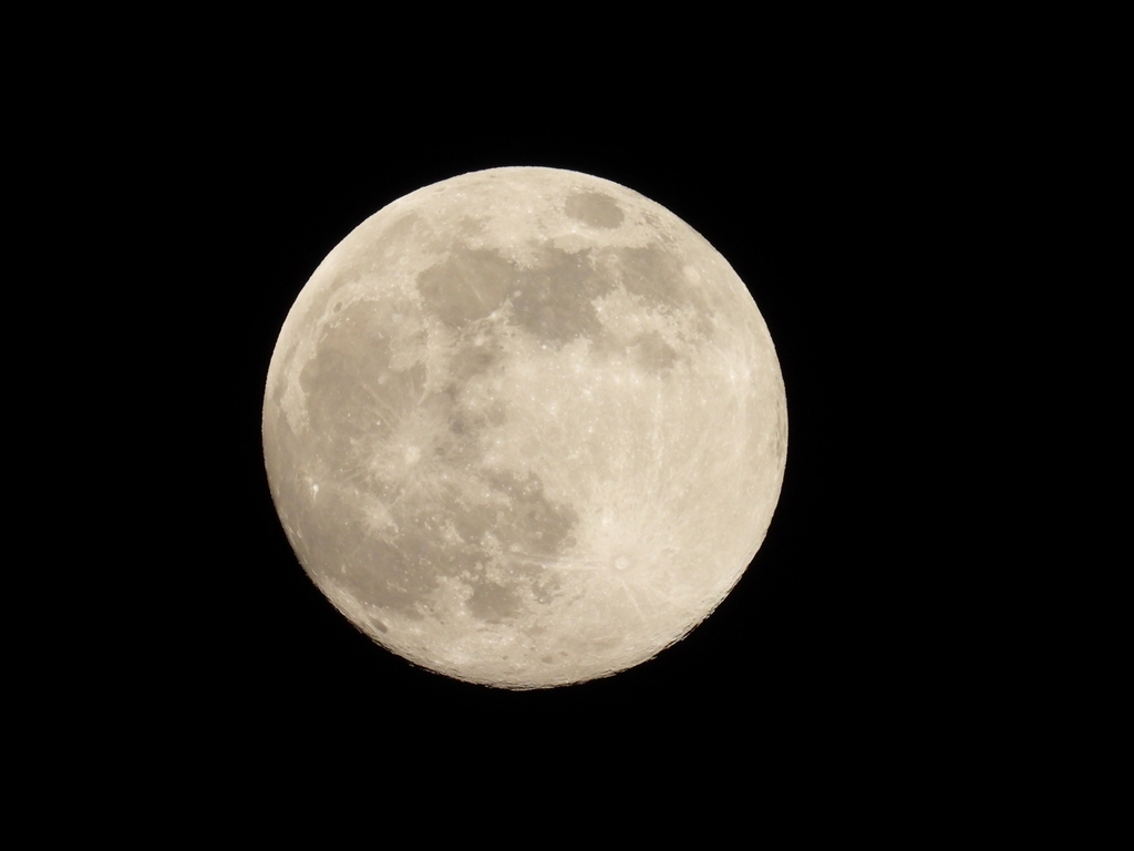 DSCN0436：十三夜の月