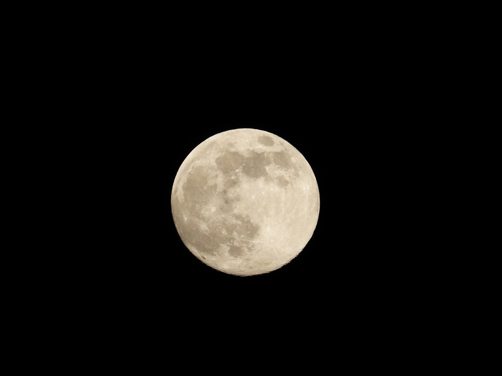 DSCN0422：十三夜の月