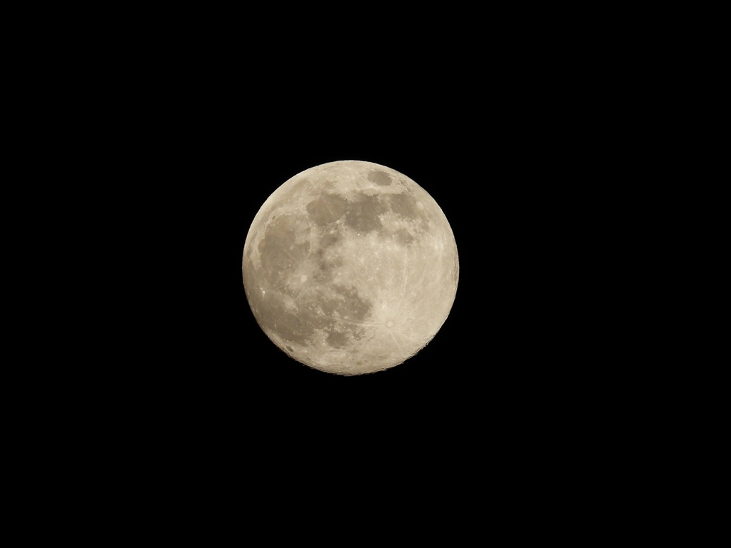 DSCN0432：十三夜の月