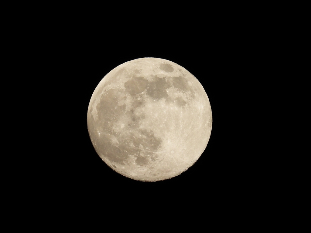 DSCN0430：十三夜の月