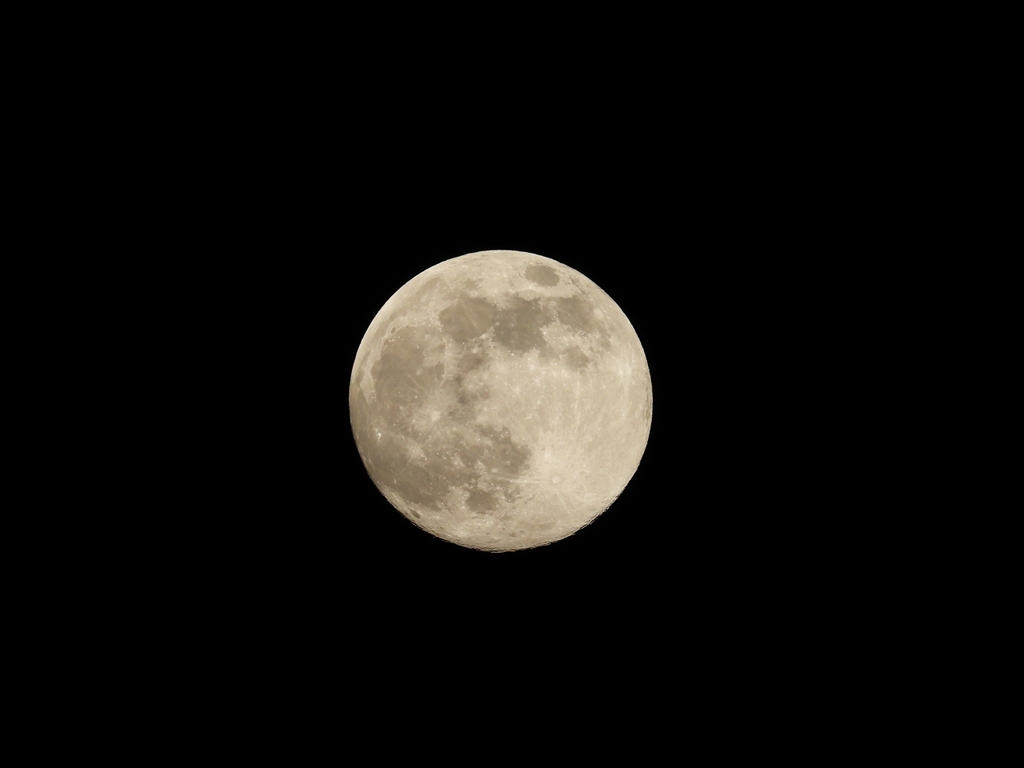 DSCN0423：十三夜の月