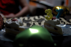 ささやかな誕生日サプライズ