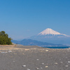 三保の松原からの富士山