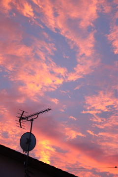 夕暮れの空