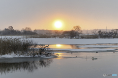 ハートな夜明け