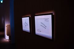 右も飛行機、左も飛行機（浜田雅功展）