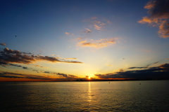 BLUE SUNSET