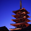 浅草寺の五重塔-2