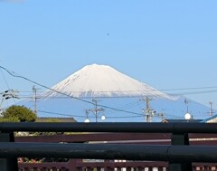 富士山  化粧橋より