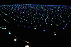 一里野温泉スキー場イルミネーション①