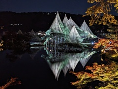 兼六園ライトアップ③