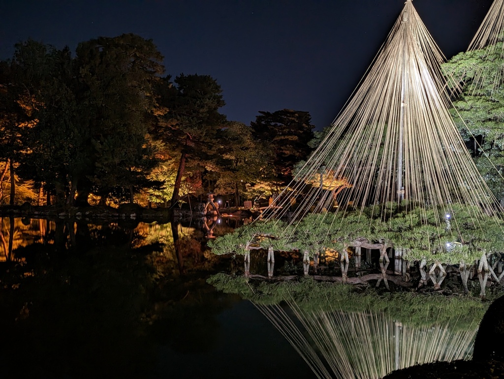 兼六園ライトアップ④