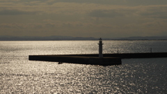 フェリー展望デッキより