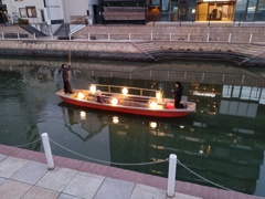 福岡中洲の川下り　①