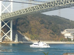 関門海峡航行の船舶　⑤