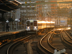 スペースワールド駅に入線の415系1500番台　②